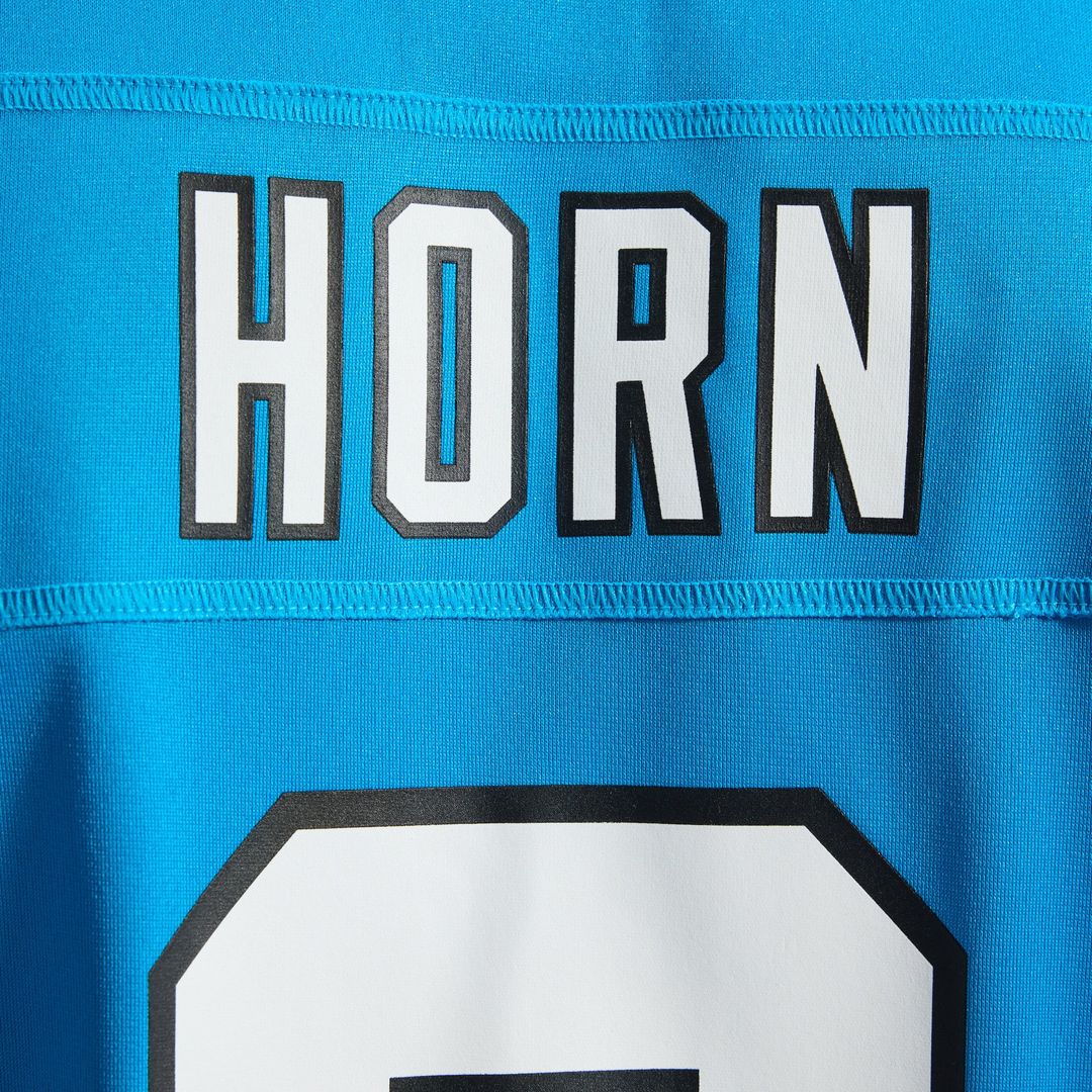 Jaycee Horn Carolina Panthers Alternate Game Jersey - Blue