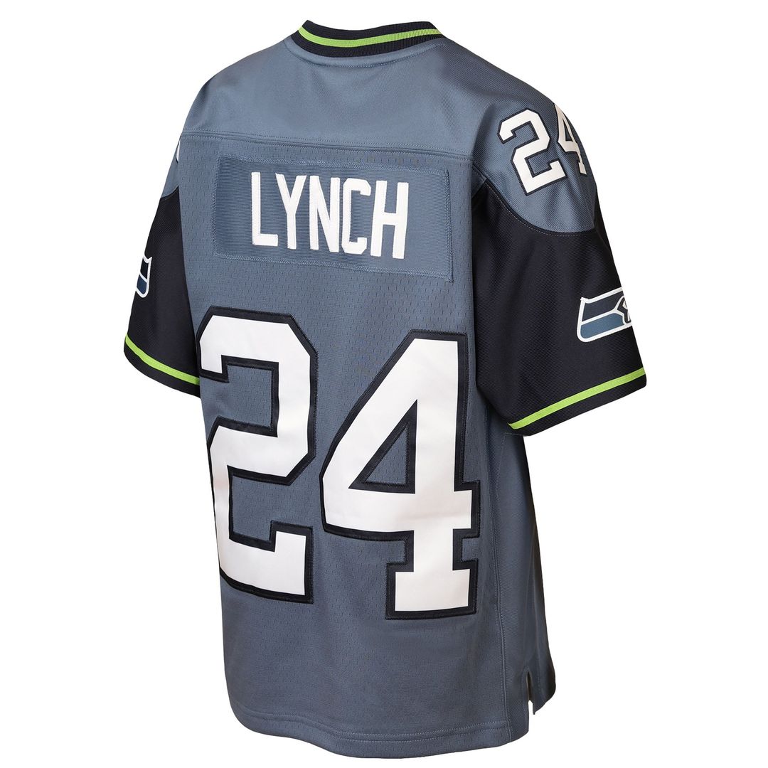 Marshawn Lynch Seattle Seahawks Youth Legacy Jersey - Blue