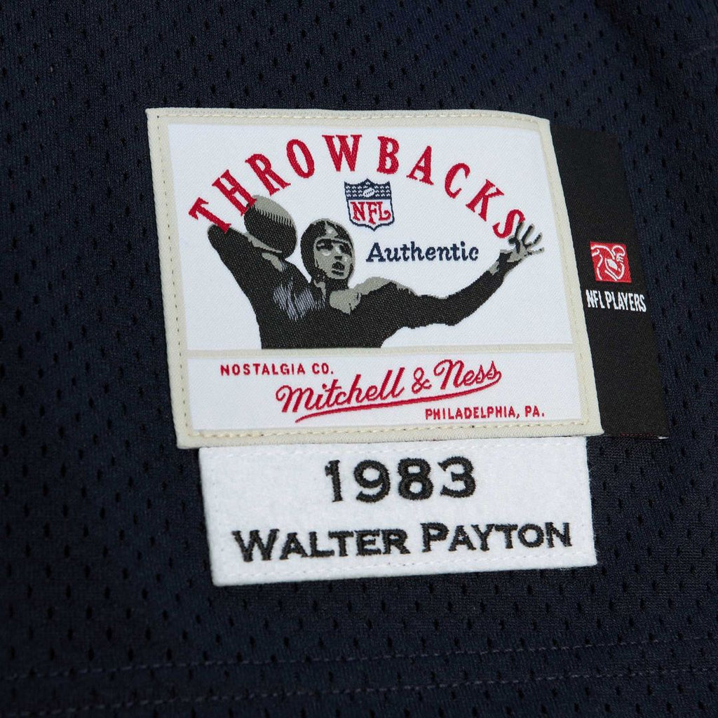 Walter Payton Chicago Bears 1985 Authentic Throwback Retired Player Jersey - White