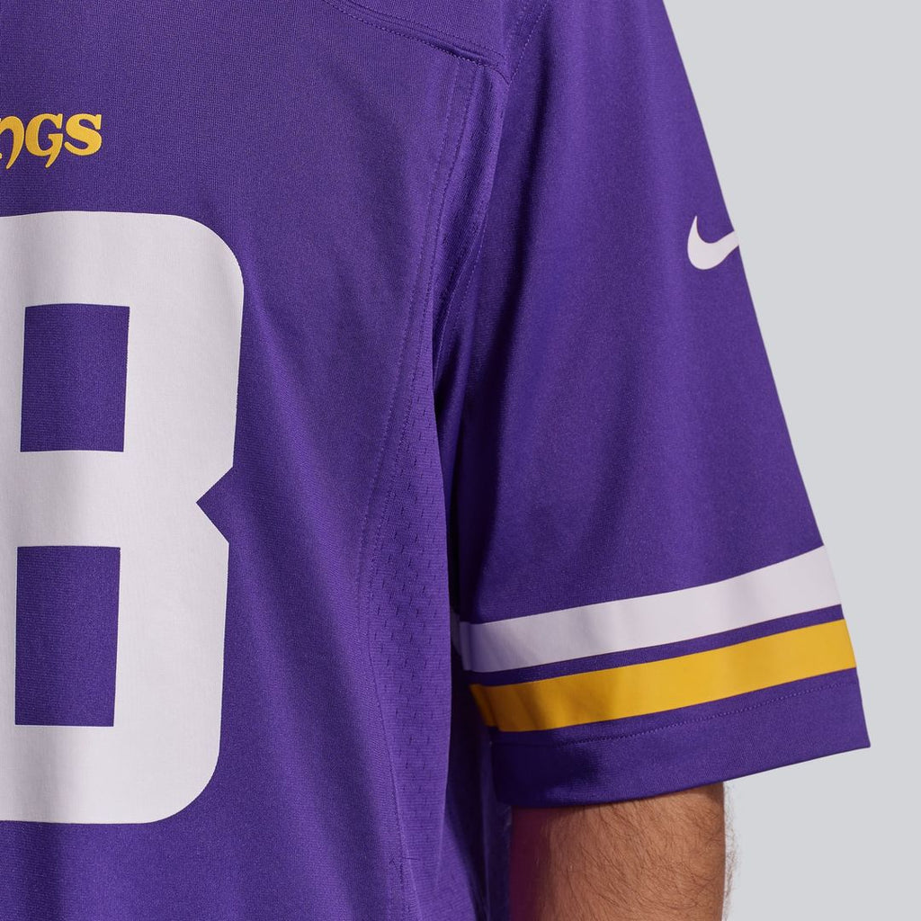 Justin Jefferson Minnesota Vikings Player Game Jersey - Purple