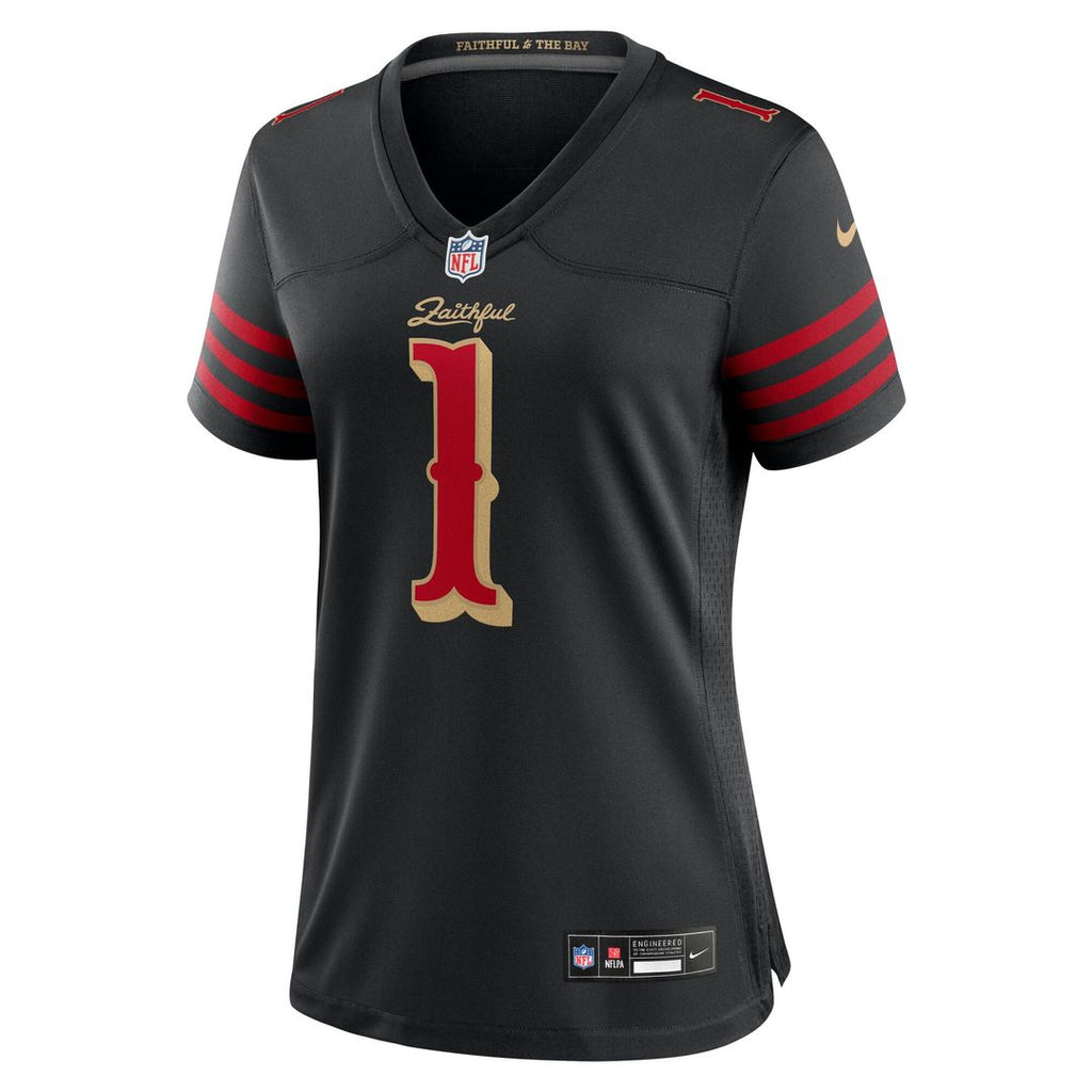 Ricky Pearsall San Francisco 49ers Women's Rivalries Collection Game Jersey - Black