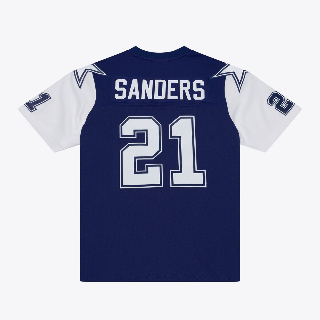 Deion Sanders Dallas Cowboys Women's 1995 Legacy Replica Jersey - Navy