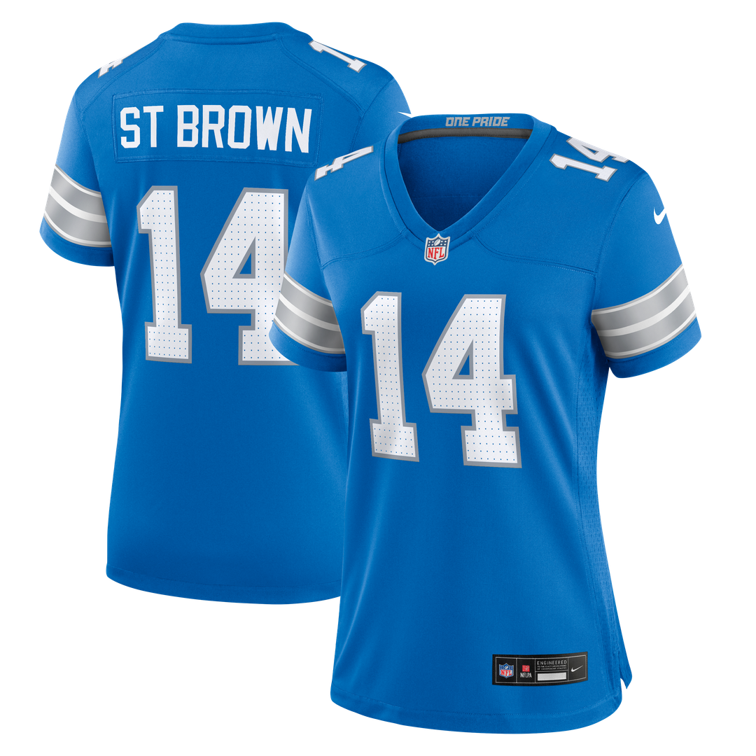 Amon - Ra St. Brown Detroit Lions Women's 2nd Alternate Game Jersey - Black