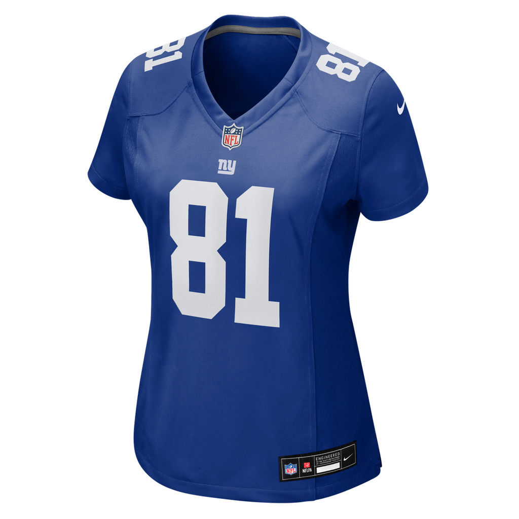 Jalin Hyatt New York Giants Women's Team Game Jersey - Royal