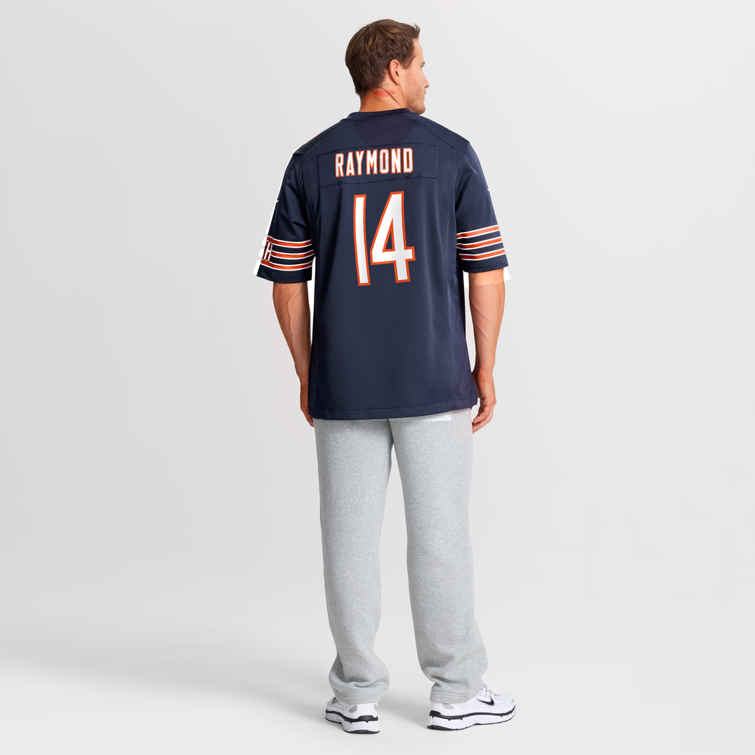 Kalif Raymond Chicago Bears Team Game Jersey - Navy