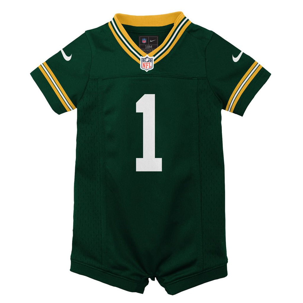 Micah Parsons Green Bay Packers Newborn Romper Game Jersey - Green