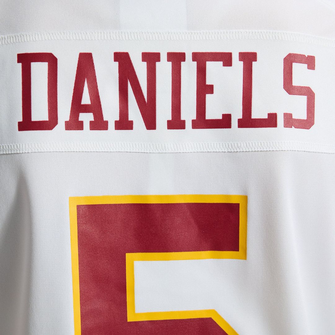 Jayden Daniels Washington Commanders Women's Game Jersey - Burgundy