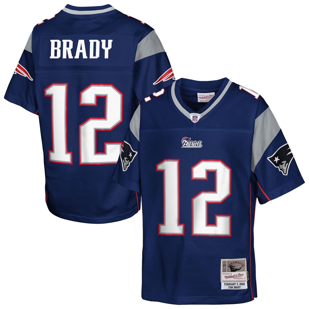 Tom Brady New England Patriots Toddler Legacy Retired Player Jersey - Navy