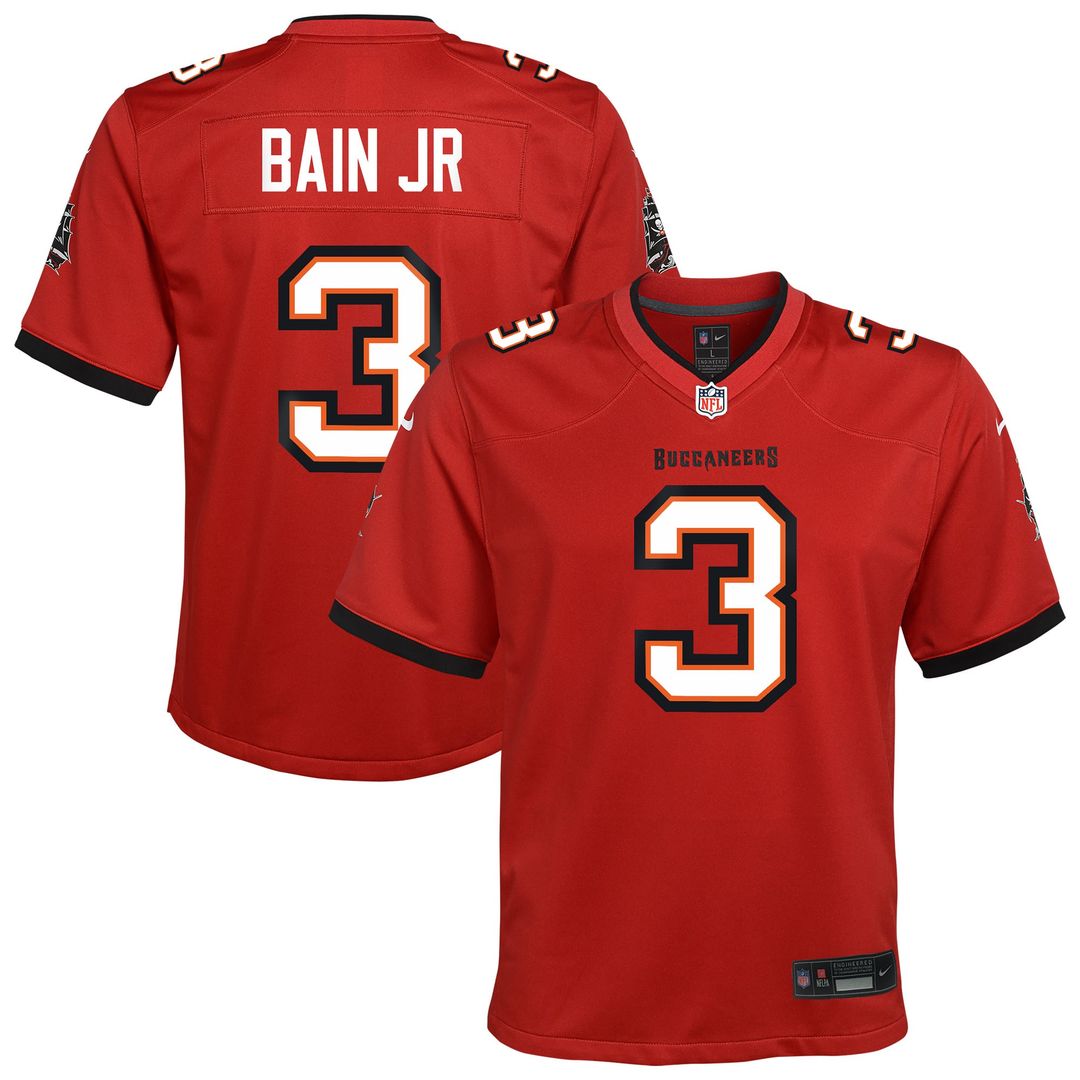 Rueben Bain Jr. Tampa Bay Buccaneers Youth Team Game Jersey - Red