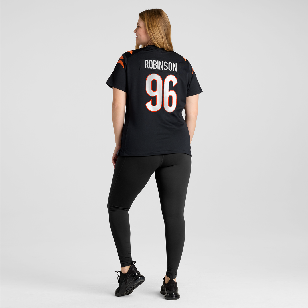 Landon Robinson Cincinnati Bengals Women's Team Game Jersey - Black
