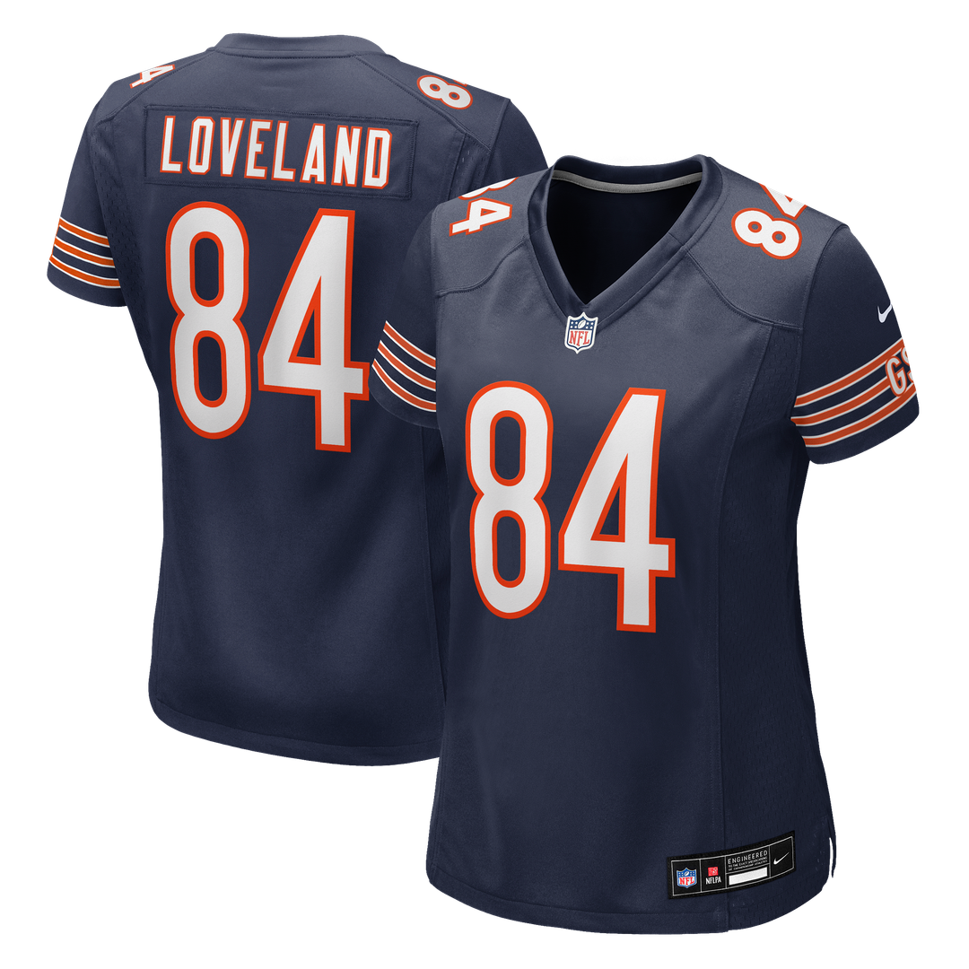 Colston Loveland Chicago Bears Women's Alternate Game Jersey - White
