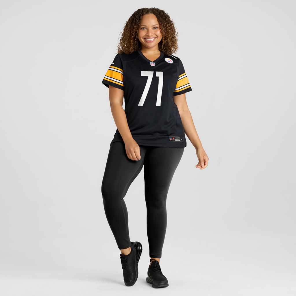 Max Iheanachor Pittsburgh Steelers Women's Team Game Jersey - Black