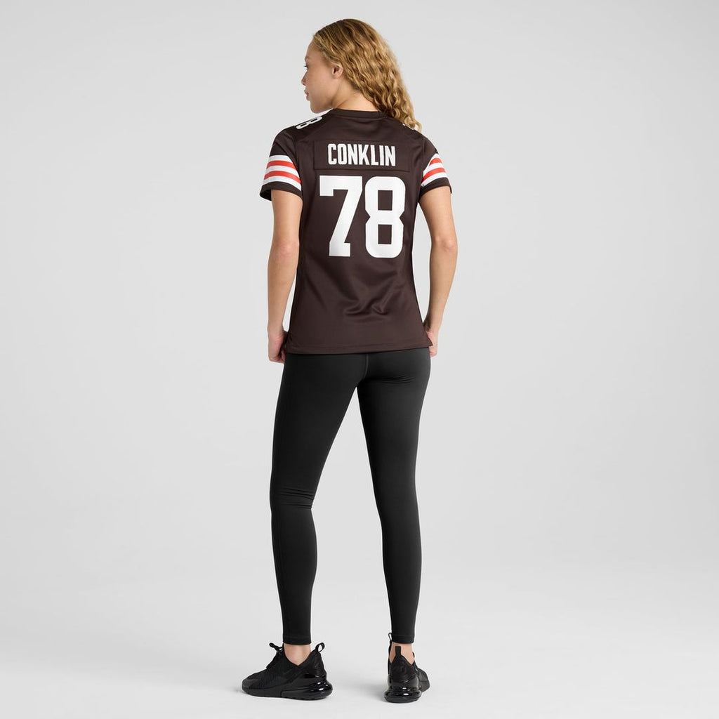 Jack Conklin Cleveland Browns Women's Game Jersey - Brown