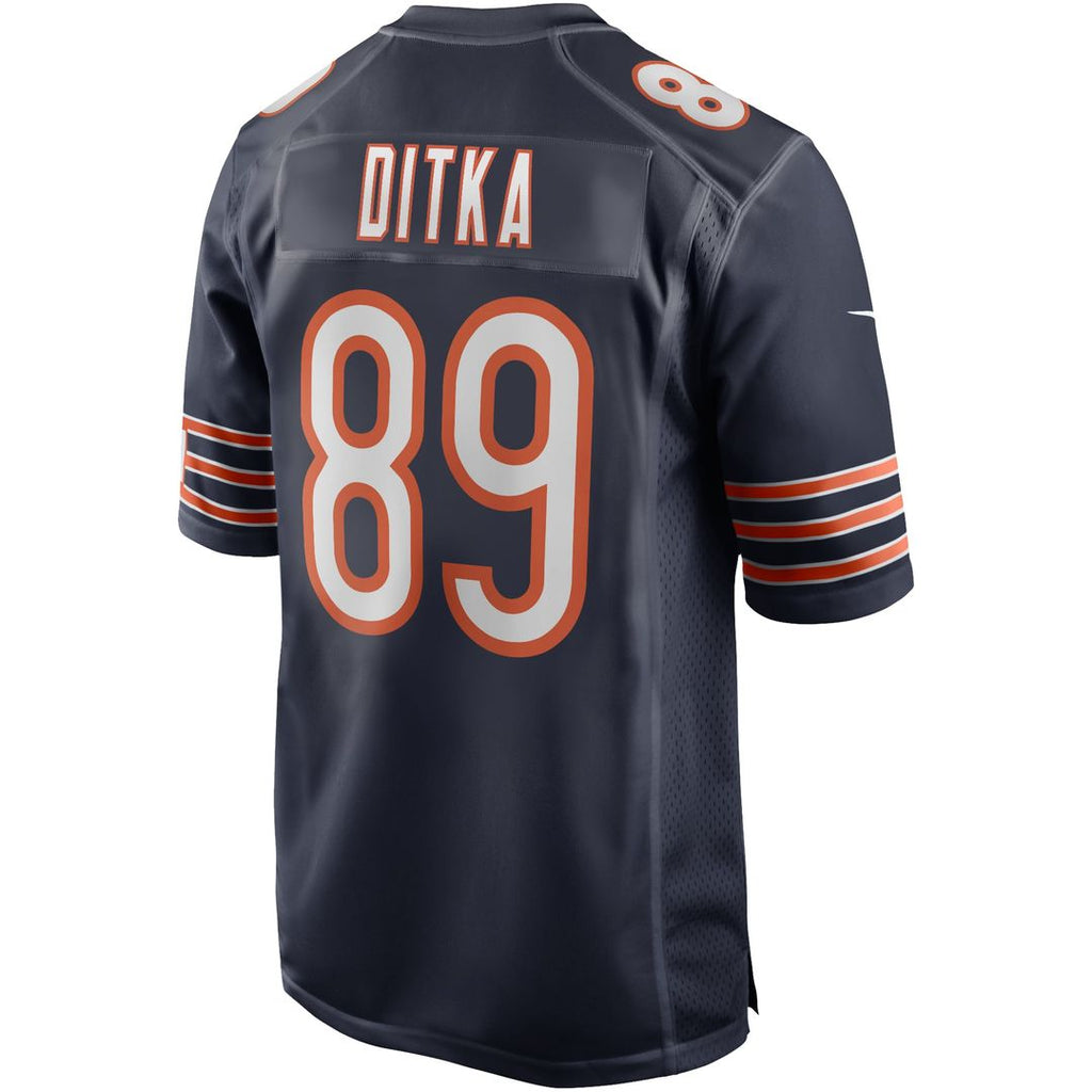 Mike Ditka Chicago Bears Retired Player Game Jersey - White