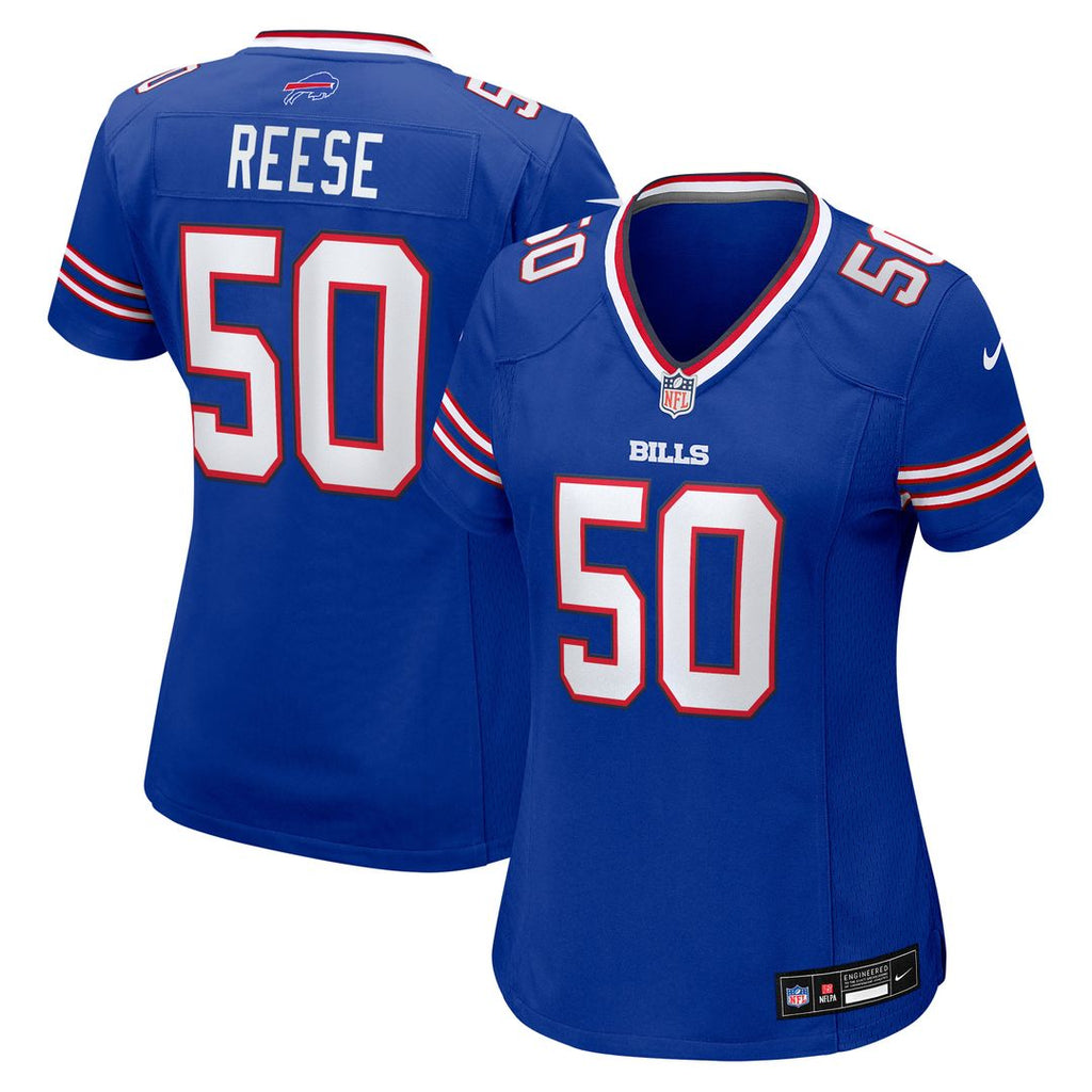Otis Reese Buffalo Bills Women's Team Game Jersey - Royal