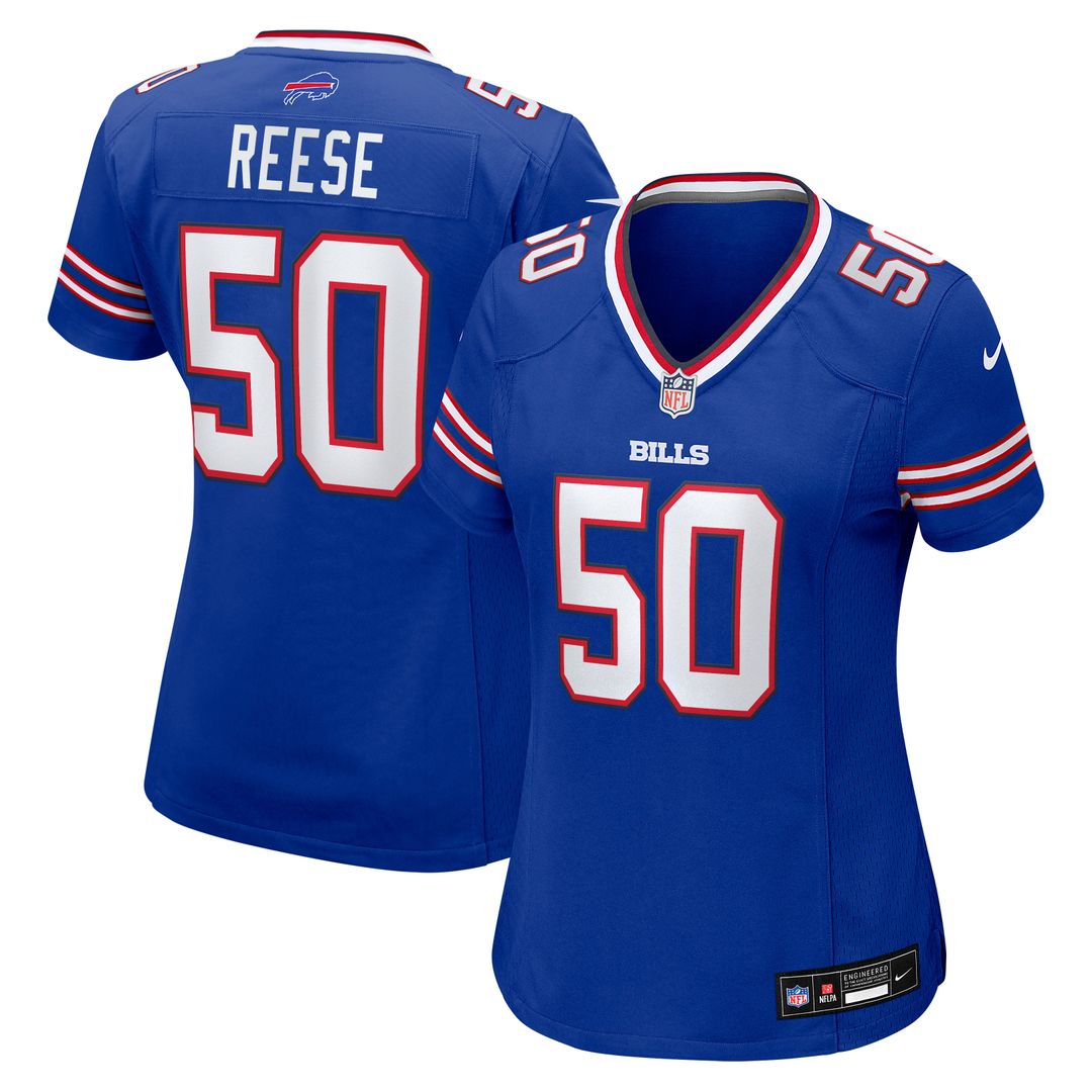 Otis Reese Buffalo Bills Women's Team Game Jersey - Royal