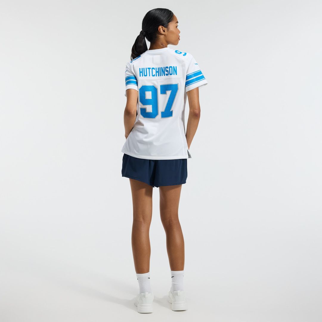 Aidan Hutchinson Detroit Lions Women's Game Jersey - White