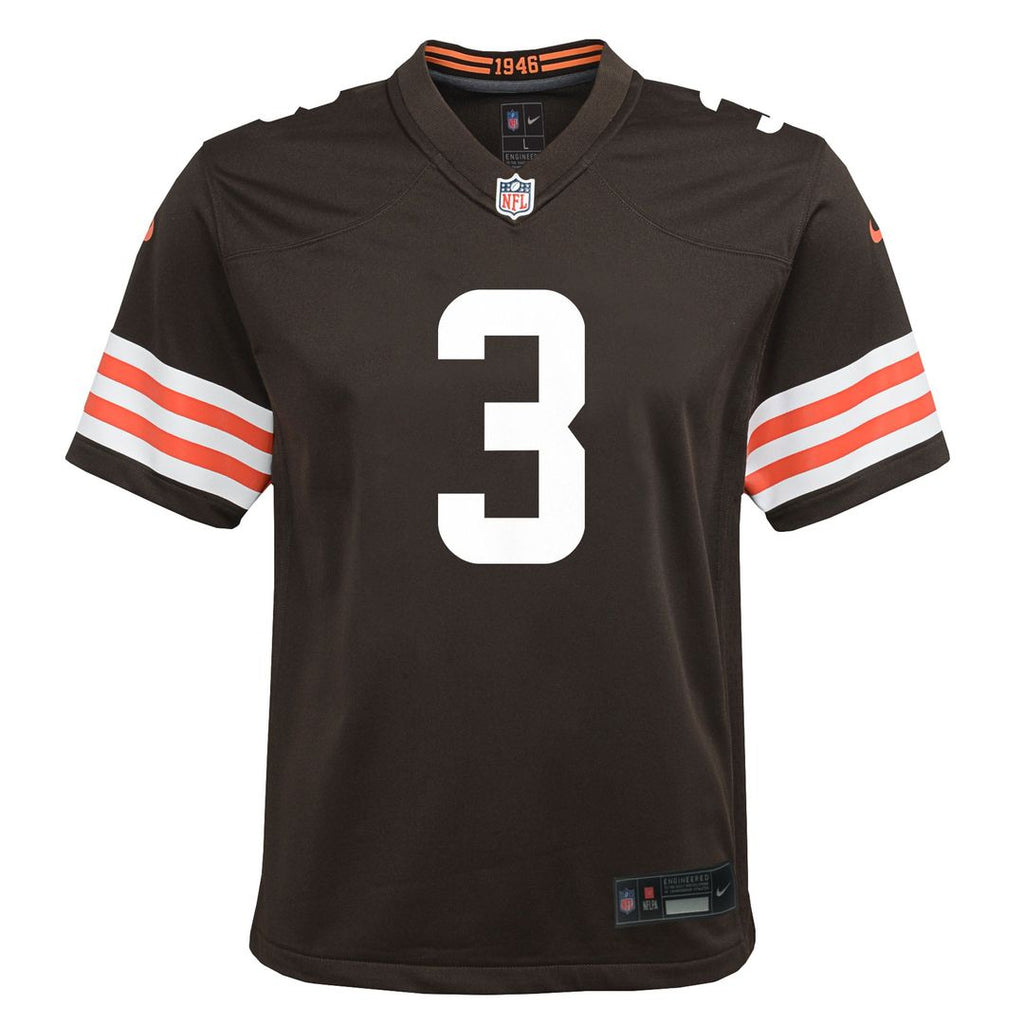 Jerry Jeudy Cleveland Browns Youth Team Game Jersey - Brown