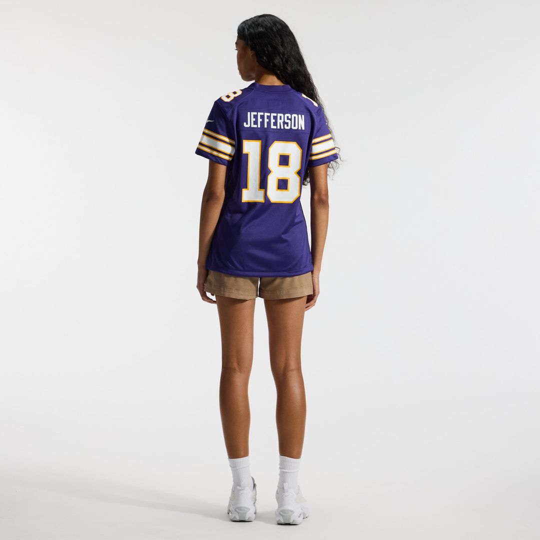 Justin Jefferson Minnesota Vikings Women's Player Jersey - Purple