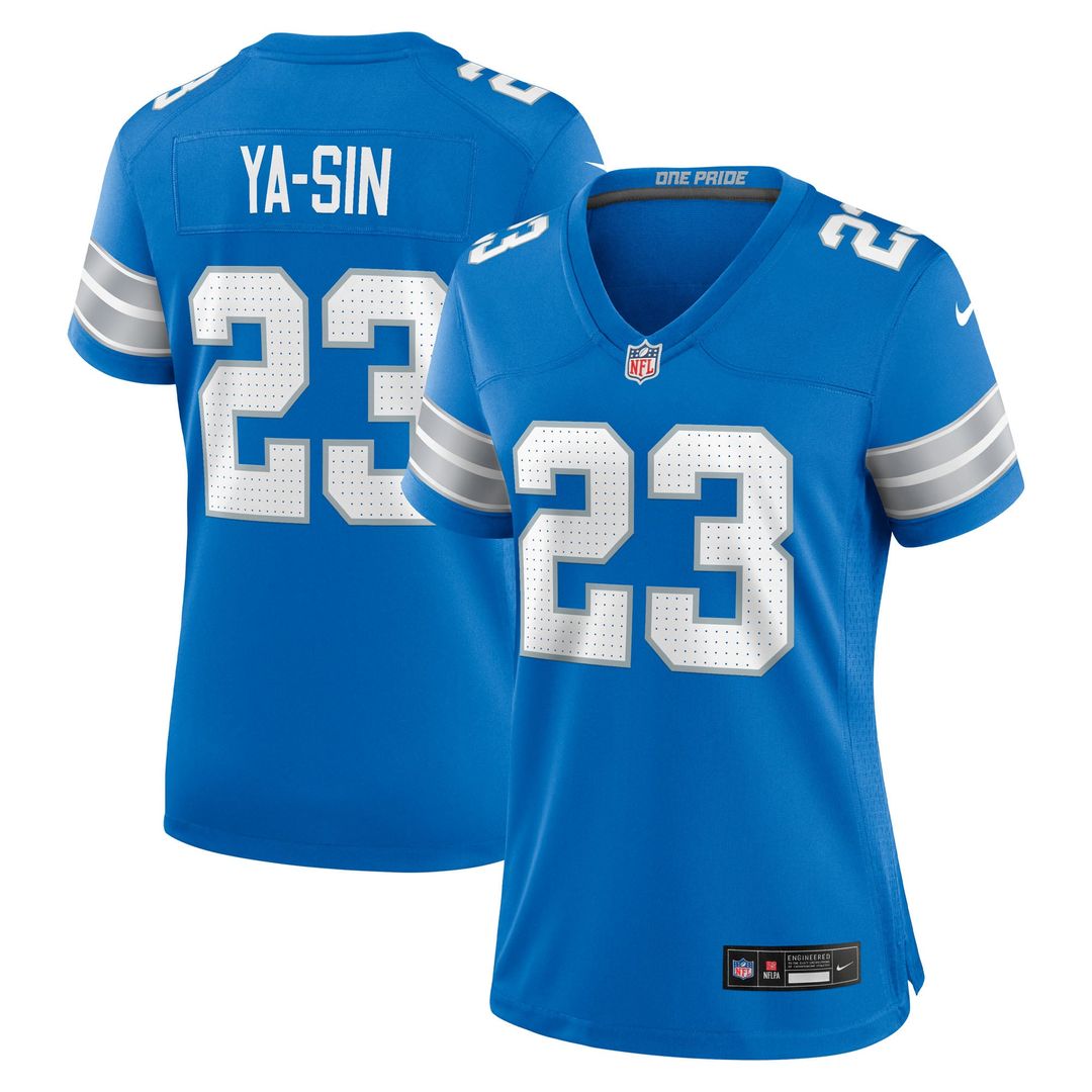 Rock Ya - Sin Detroit Lions Women's Team Game Jersey - Blue