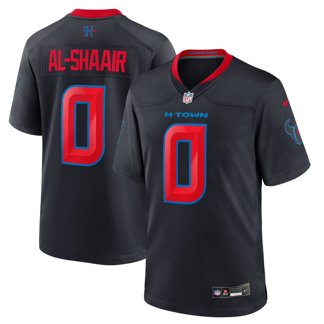 Azeez Al - Shaair Houston Texans Alternate Game Jersey - Navy