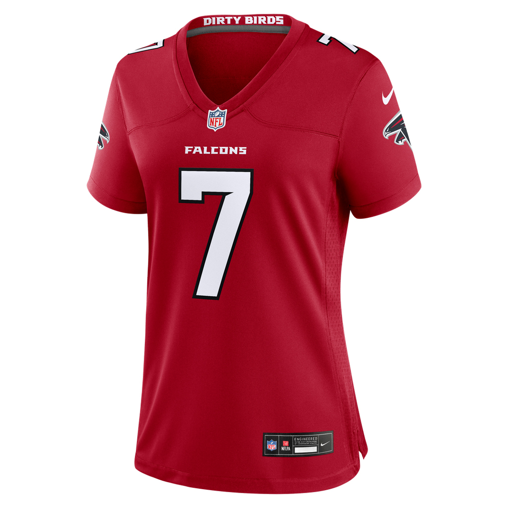 Bijan Robinson Atlanta Falcons Women's Alternate Game Jersey - Black