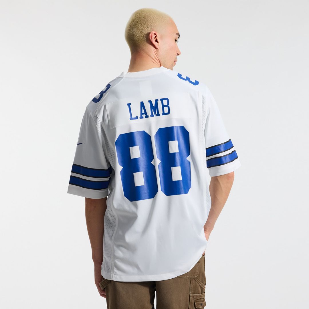 CeeDee Lamb Dallas Cowboys Game Team Jersey - White