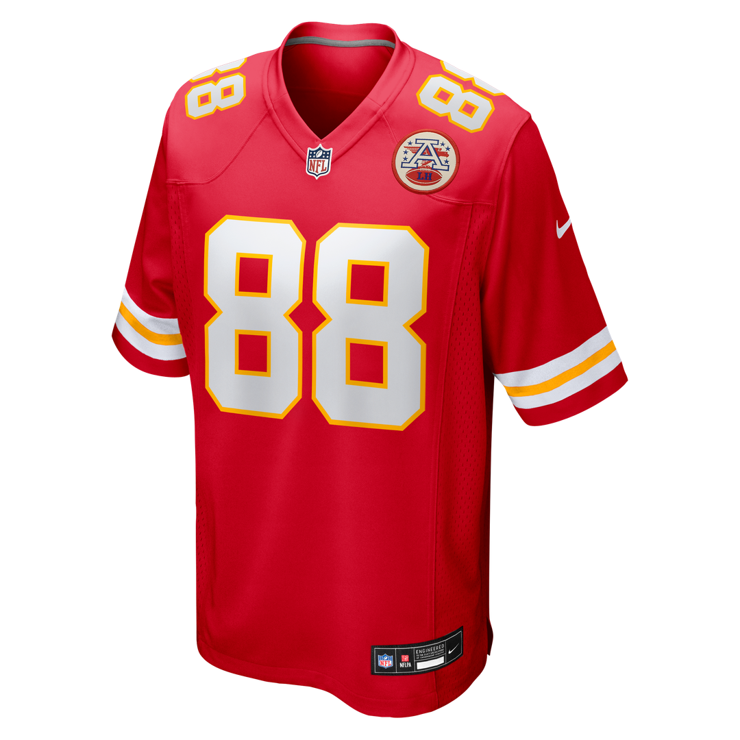 Tony Gonzalez Kansas City Chiefs Game Retired Player Jersey - Red