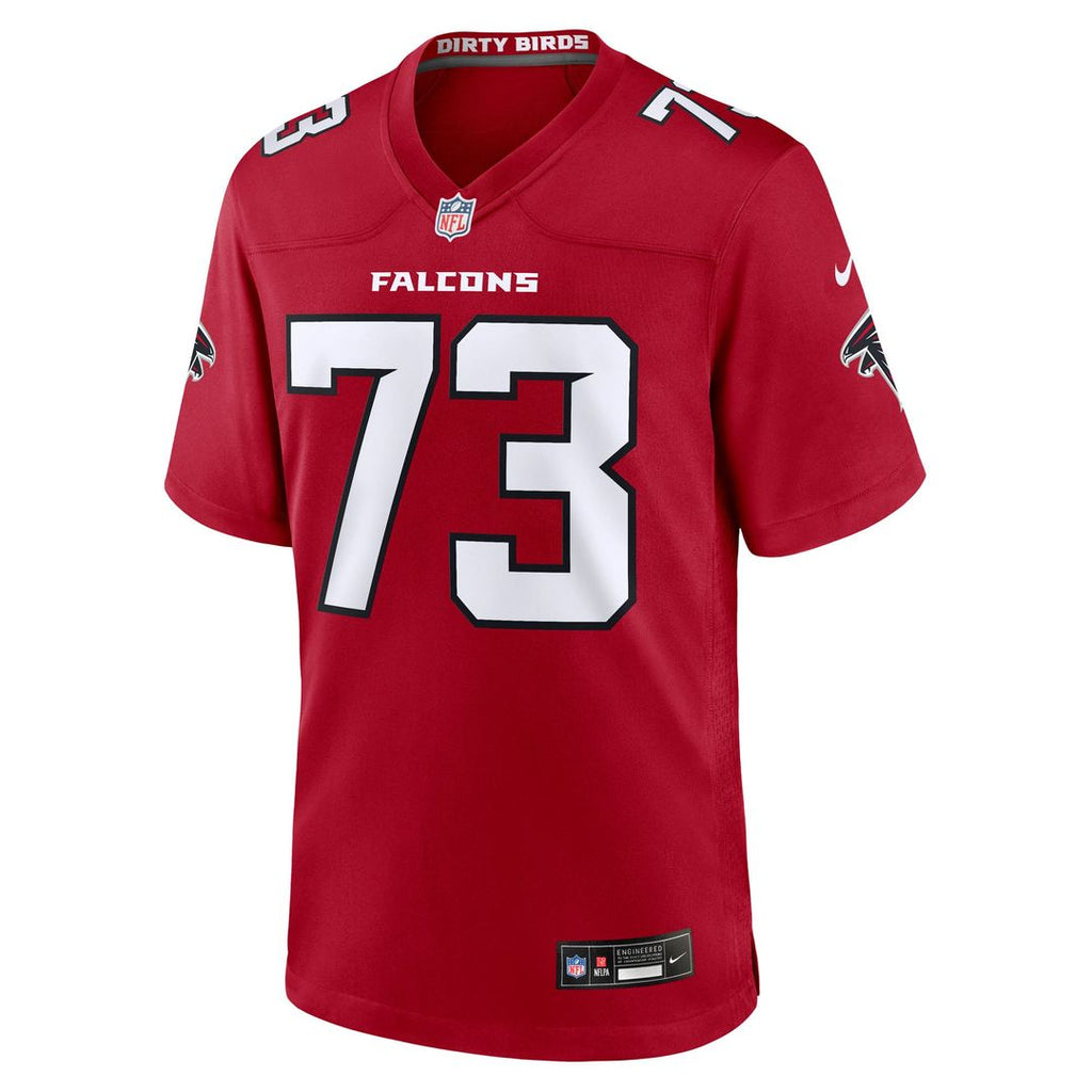 Cameron Williams Atlanta Falcons Team Game Jersey - Red
