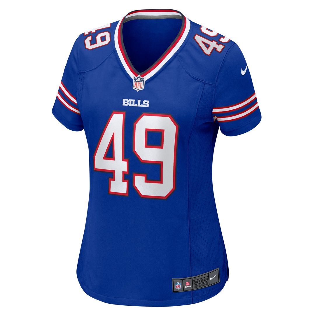 DaShaun White Buffalo Bills Women's Team Game Jersey - Royal