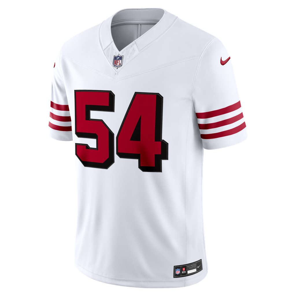 Fred Warner San Francisco 49ers Team Vapor F.U.S.E. Stitched Limited Jersey - Scarlet