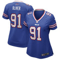 Ed Oliver Buffalo Bills Women's Game Jersey - Royal