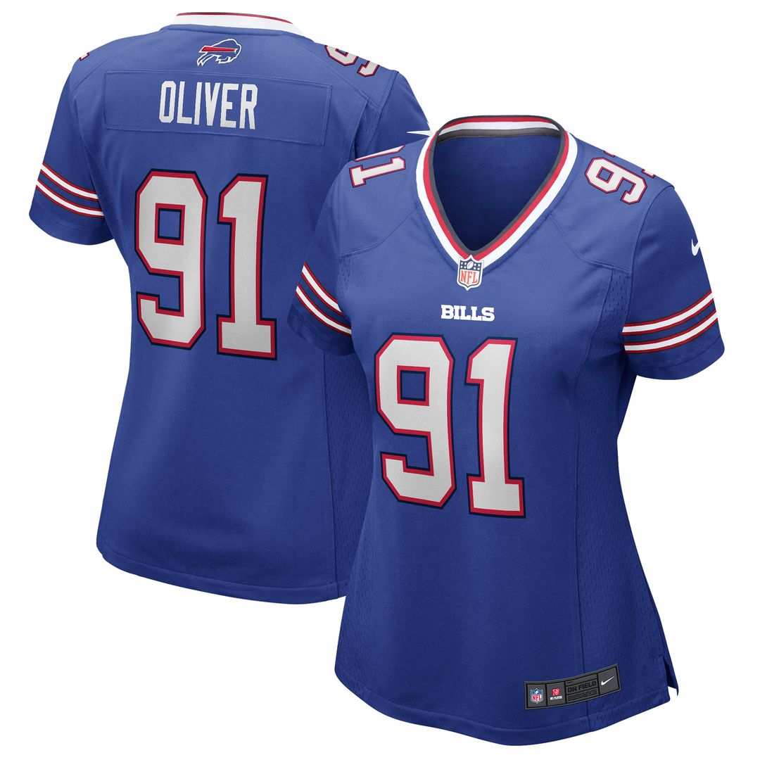 Ed Oliver Buffalo Bills Women's Game Jersey - Royal
