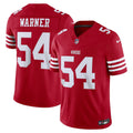 Fred Warner San Francisco 49ers Team Vapor F.U.S.E. Stitched Limited Jersey - Scarlet