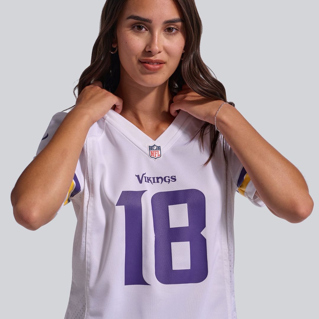 Justin Jefferson Minnesota Vikings Women's Game Jersey - Purple