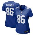 Thomas Fidone II New York Giants Women's Team Game Jersey - Royal