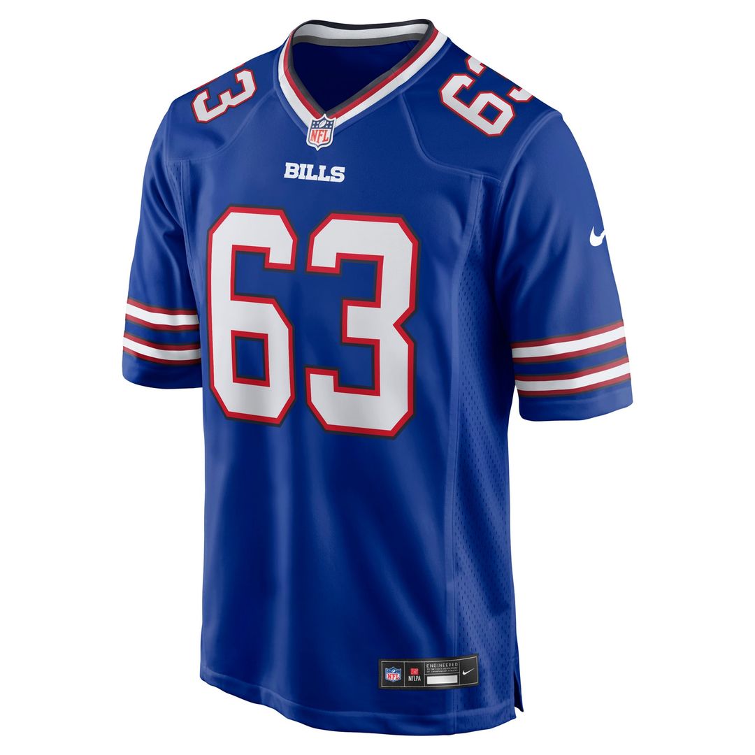 Austin Corbett Buffalo Bills Team Game Jersey - Royal