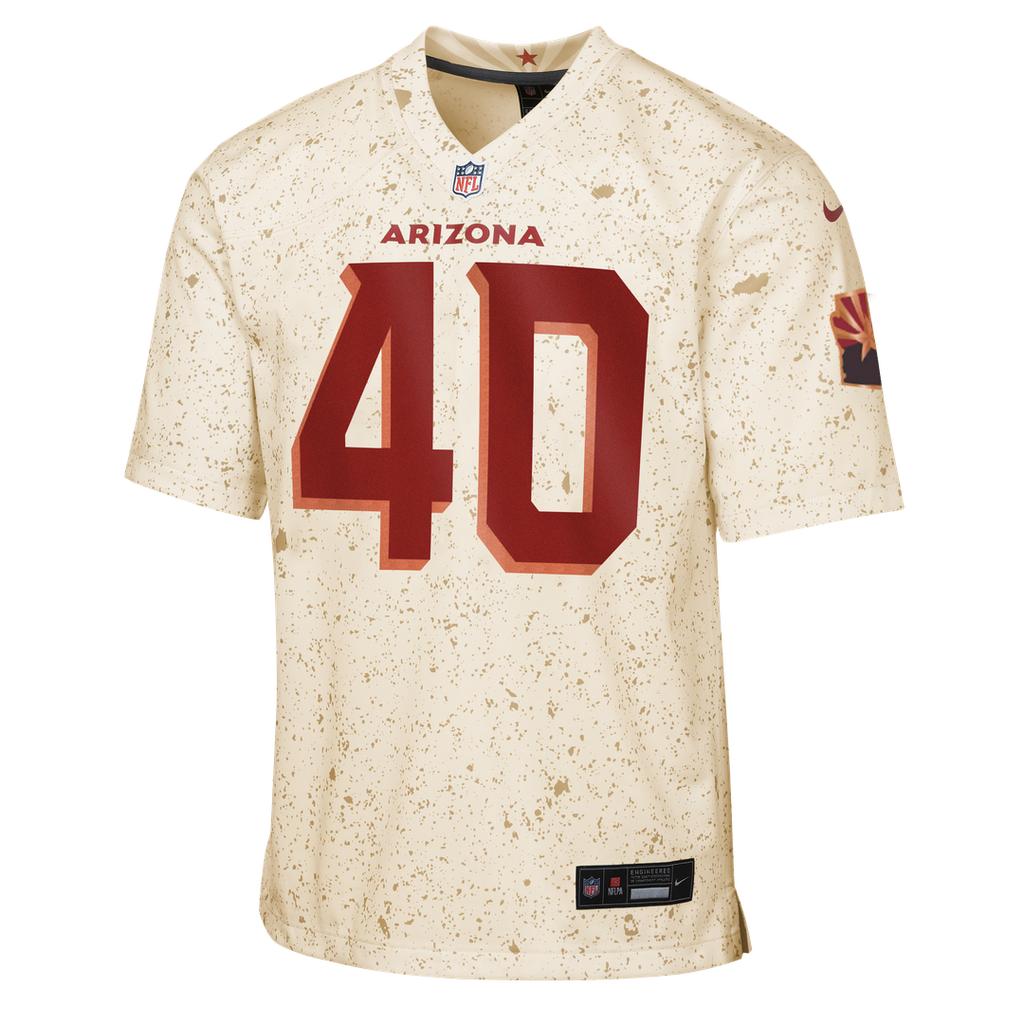 Pat Tillman Arizona Cardinals Youth Rivalries Collection Game Jersey - Natural