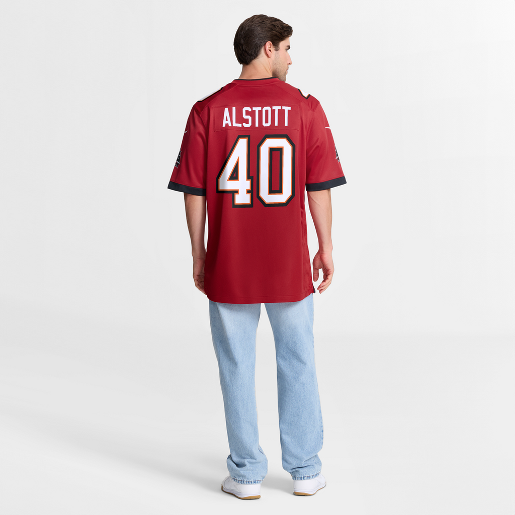 Mike Alstott Tampa Bay Buccaneers Retired Player Game Jersey - Red