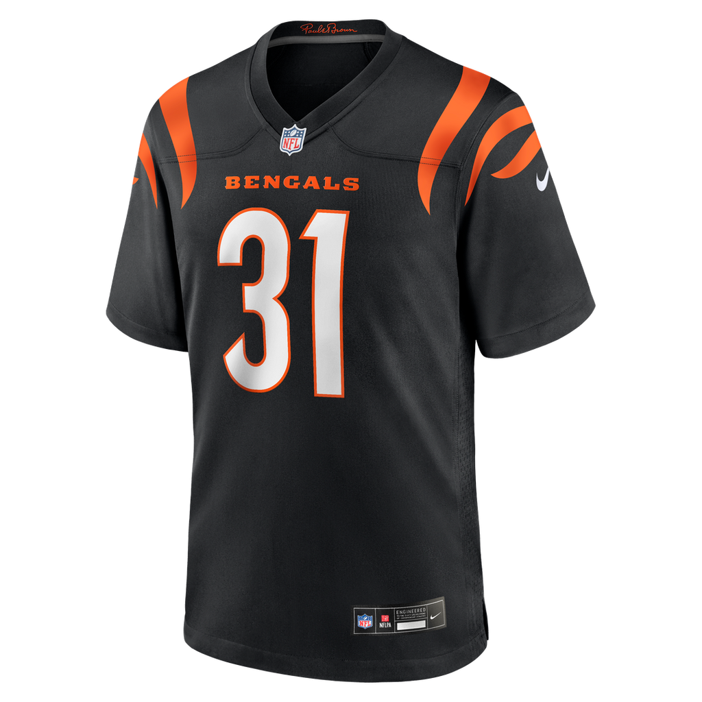 Ickey Woods Cincinnati Bengals Retired Player Game Jersey - Black
