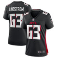Chris Lindstrom Atlanta Falcons Women's Team Game Jersey - Black