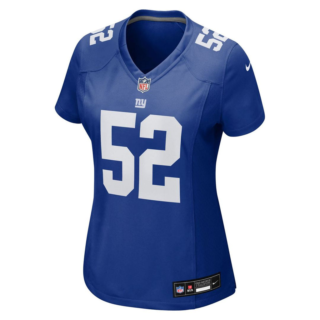 Arvell Reese New York Giants Women's Game Jersey - Royal