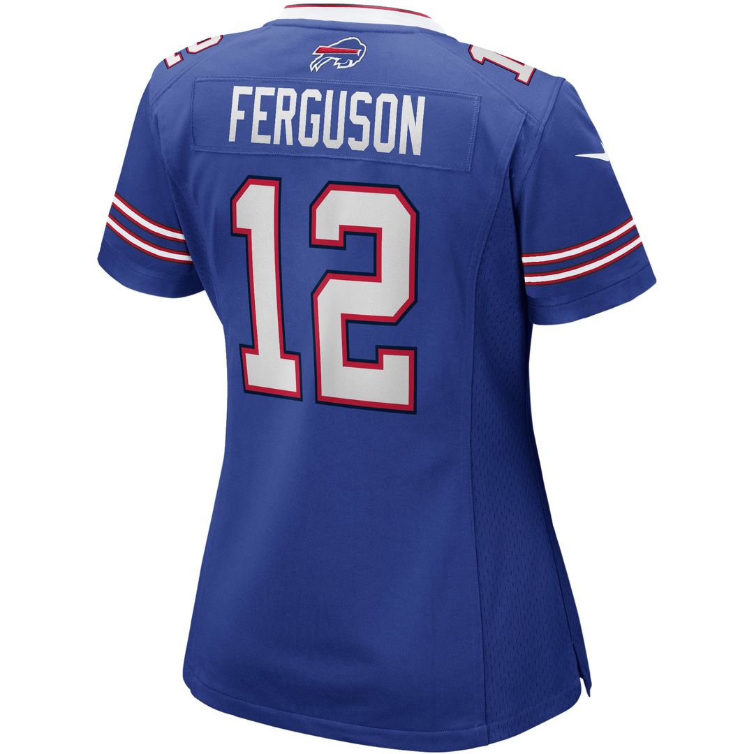 Joe Ferguson Buffalo Bills Women's Game Retired Player Jersey - Royal