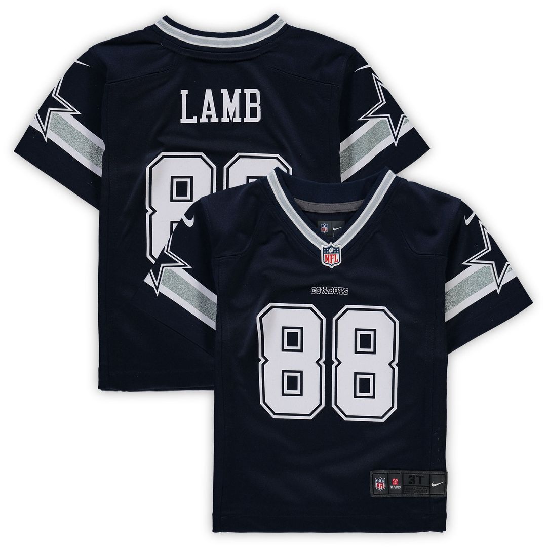 CeeDee Lamb Dallas Cowboys Toddler Player Game Jersey - Navy
