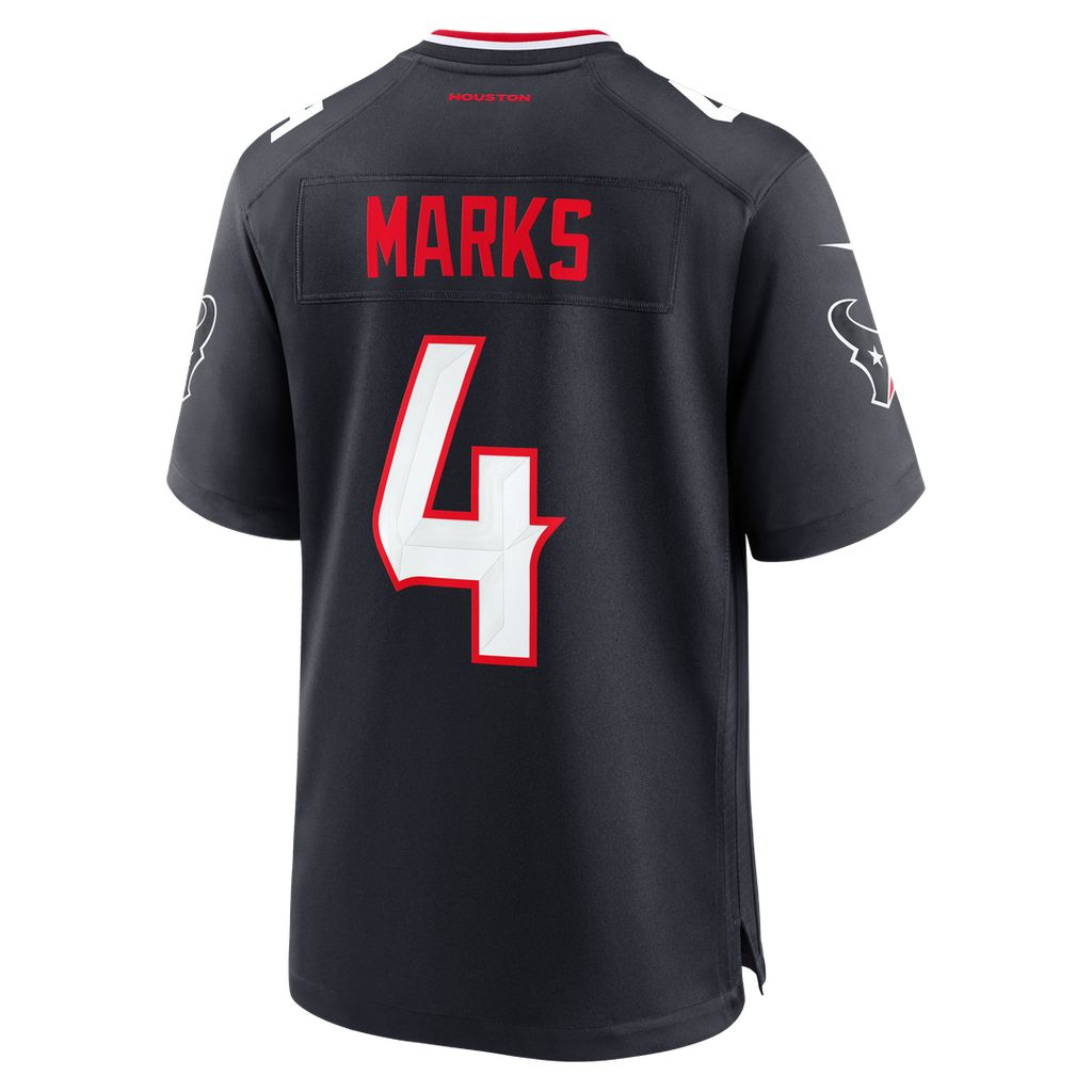 Woody Marks Houston Texans Team Game Jersey - Navy