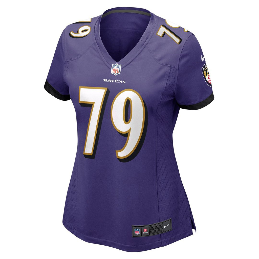 Ronnie Stanley Baltimore Ravens Women's Game Jersey - Purple