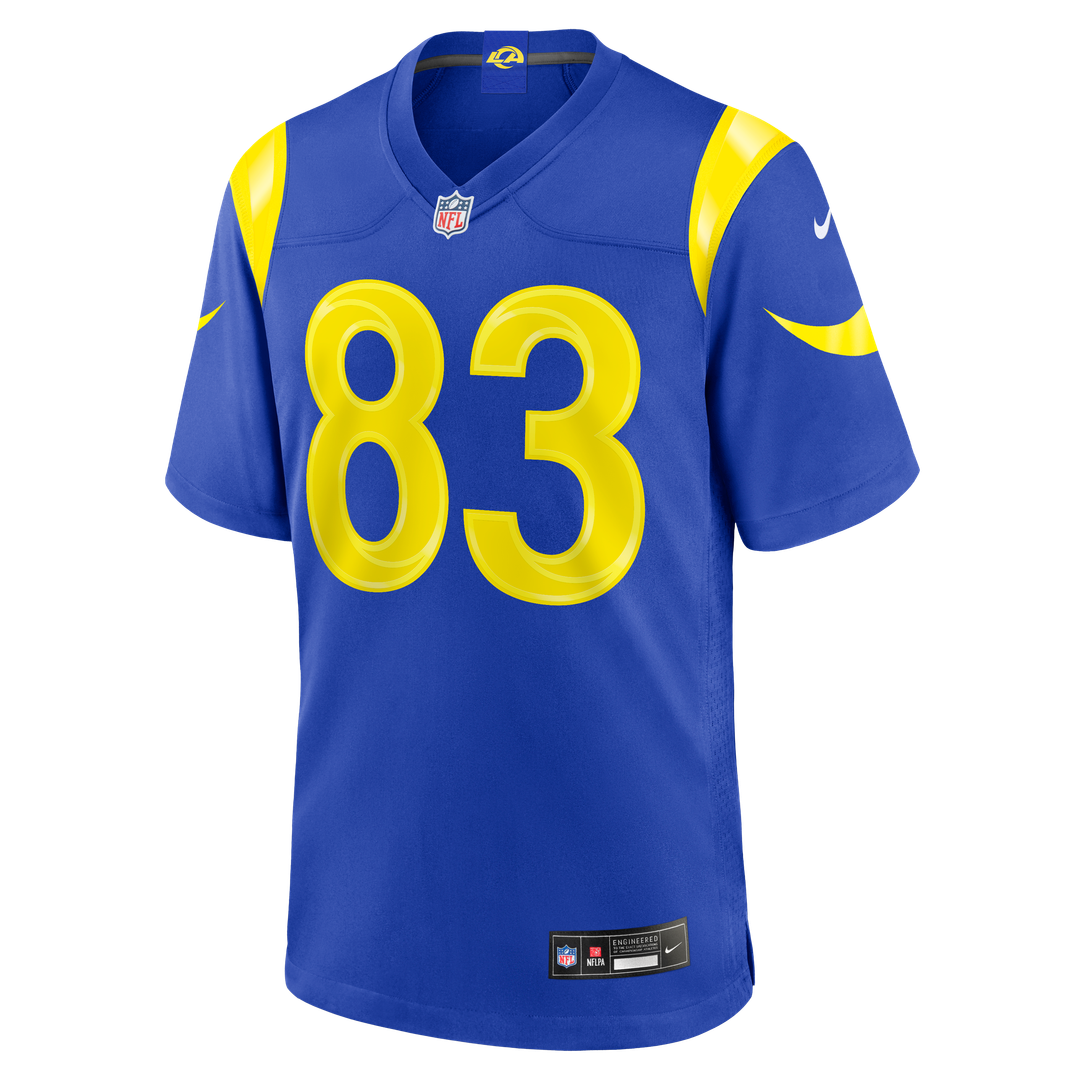 Dan Villari Los Angeles Rams Team Game Jersey - Royal