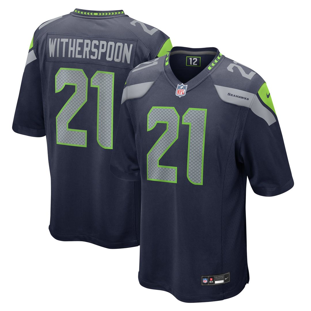 Devon Witherspoon Seattle Seahawks Throwback Player Game Jersey - Royal