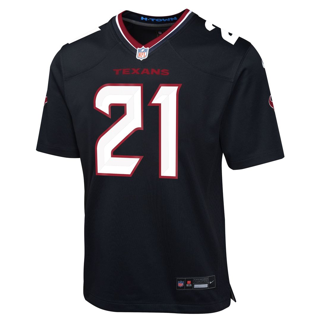 Nick Chubb Houston Texans Youth Team Game Jersey - Navy