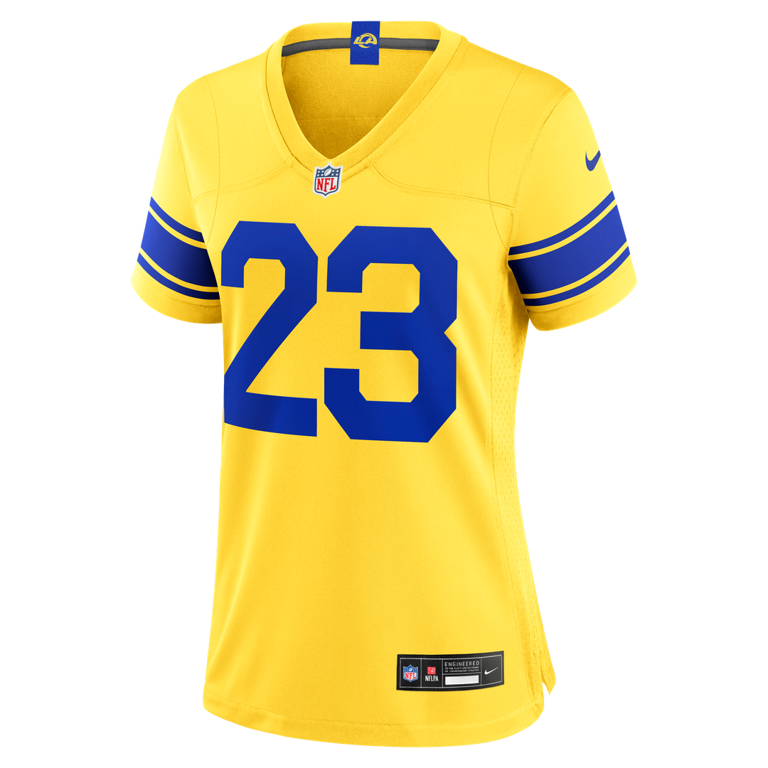 Kyren Williams Los Angeles Rams Women's Classic Sol Game Jersey